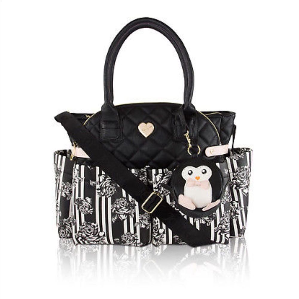 Betsey Johnson diaper bag